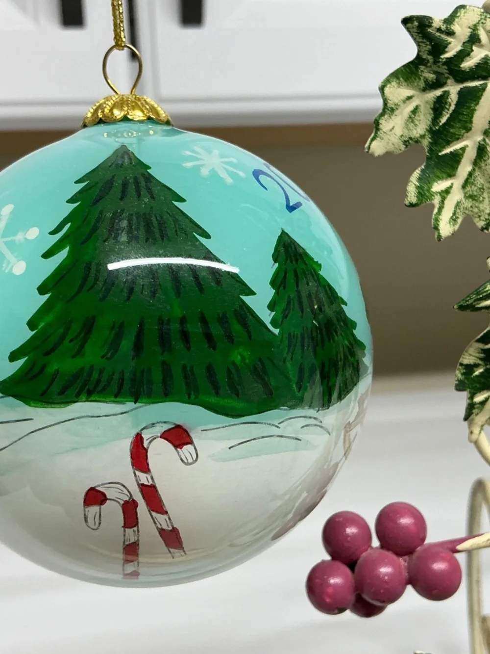 Pier 1 Li Bien Christmas balls ornaments